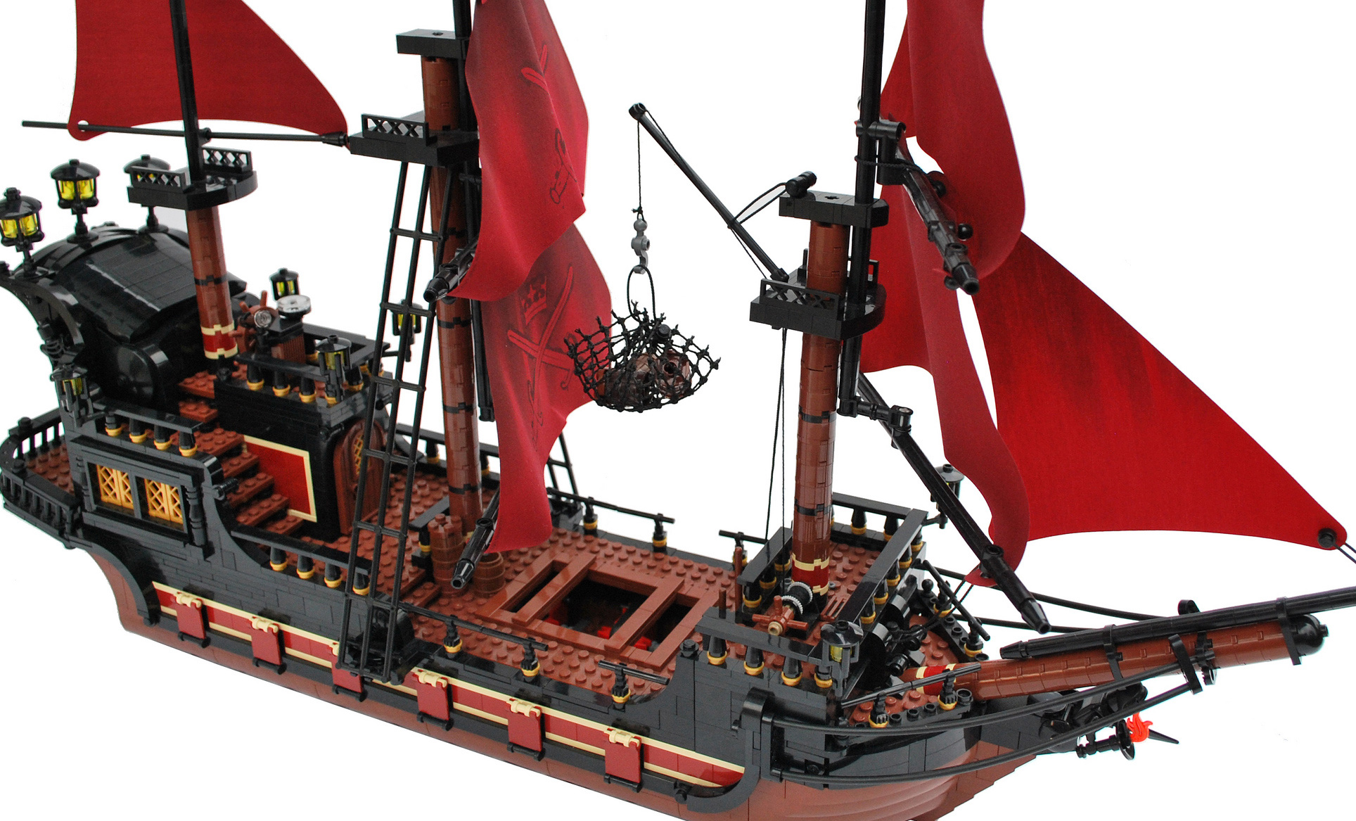 Flickr Find - Lego pirate ship - A Lego a DayAll About The Bricks