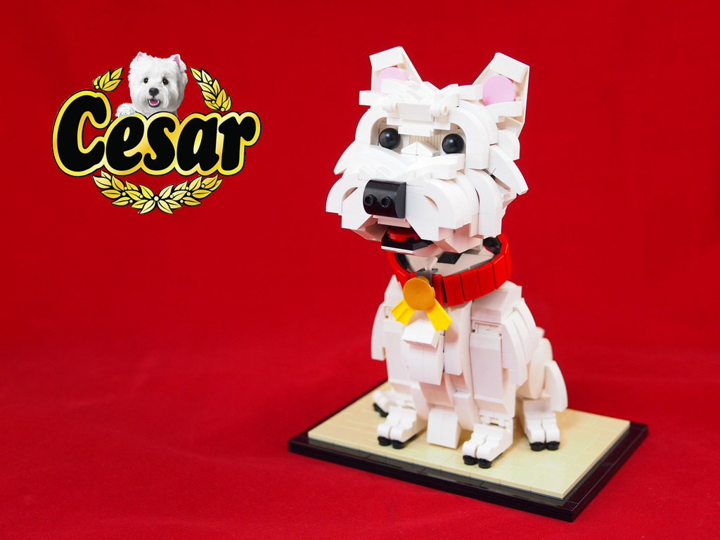 Small lego 2024 dog