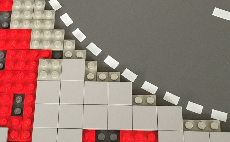 Building LEGO roads in Brick Arbor