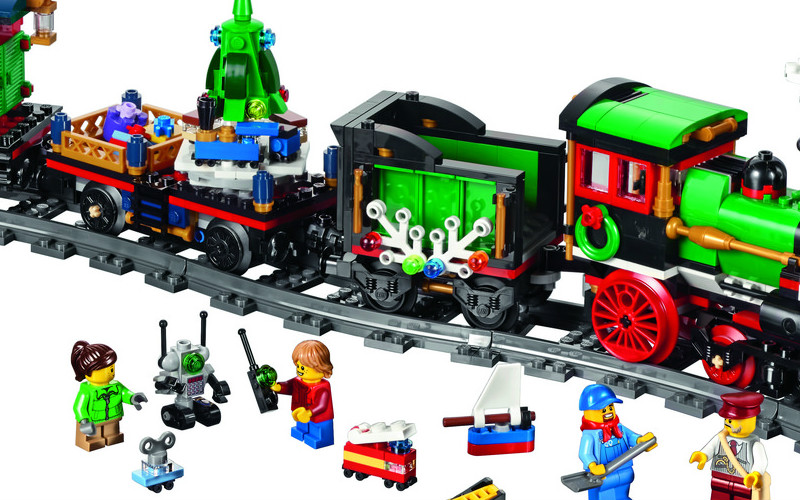 A LEGO Winter Holiday Train gets added to the Winter Village Theme