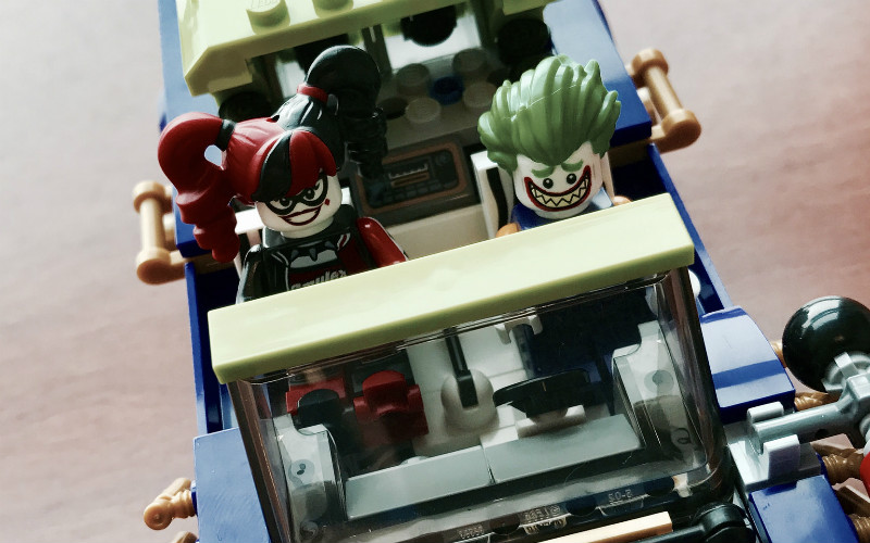 Brand New The Joker Notorious Lowrider LEGO Batman Movie 70906 