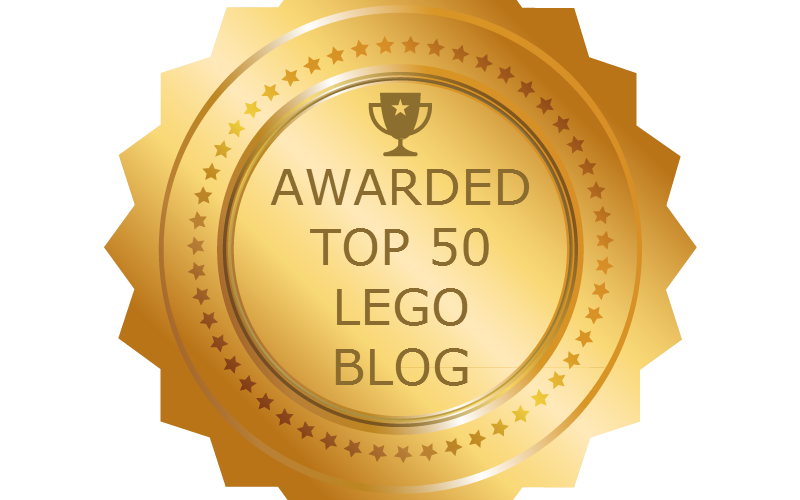 Named a Top 50 LEGO Blog in the world!