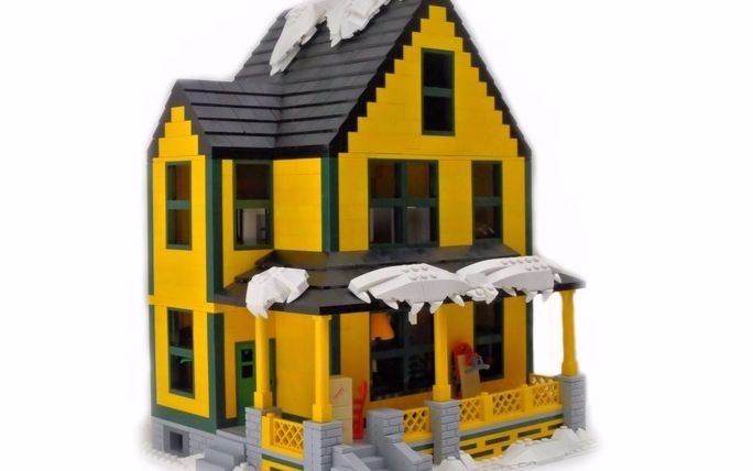LEGO Christmas Story House?  Yes, please!