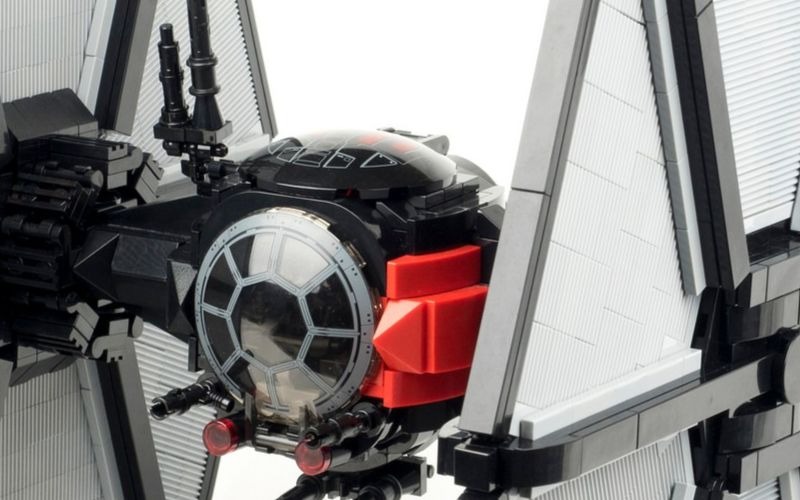 This First Order LEGO TIE Fighter is beautiful