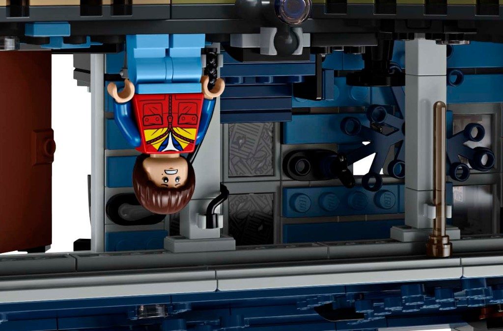Lego has been turned upside down