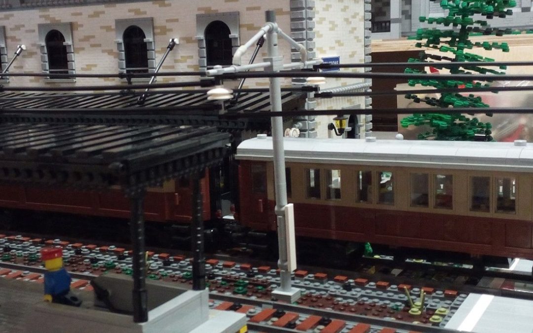 Beautiful Lego Train And Station