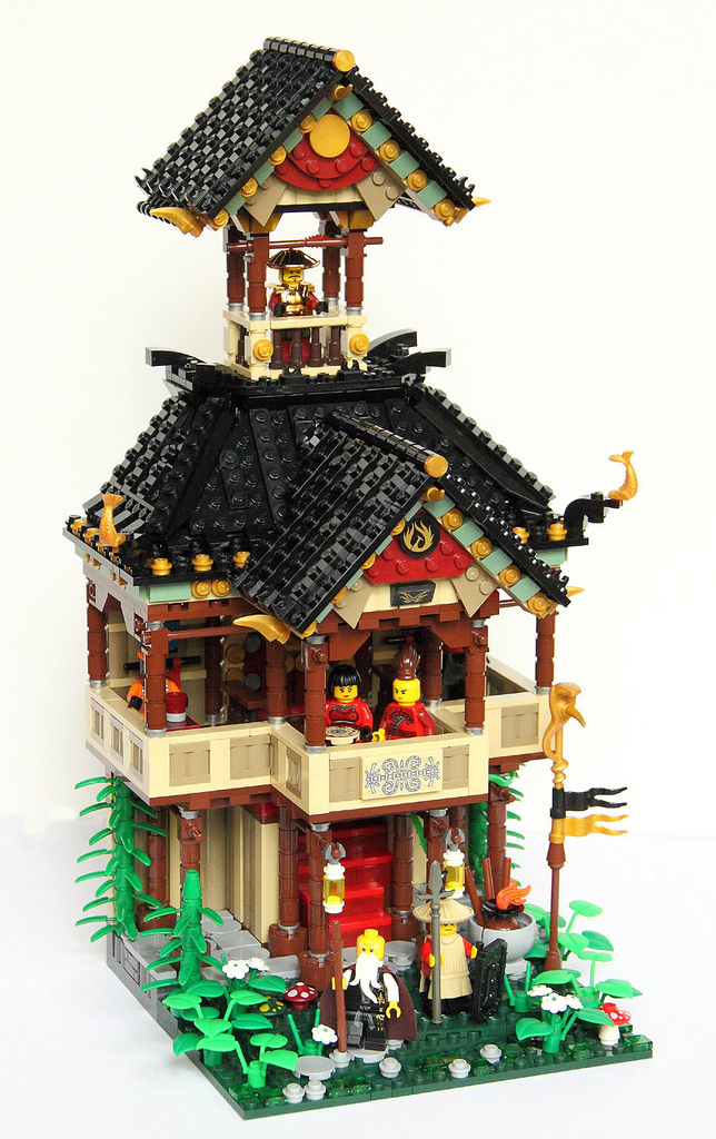 Flickr Find - Lego tea house - A Lego a Day