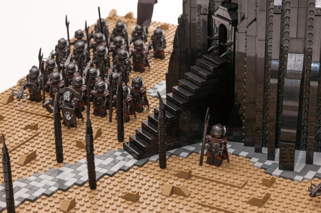 Lego Orthanc From Lord Of The Rings - All About The Bricks
